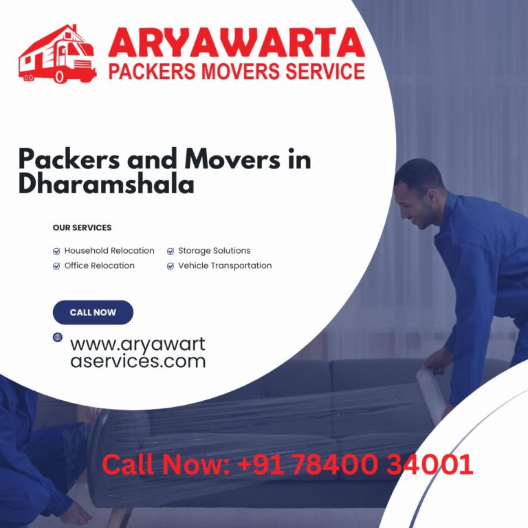 Packers and Movers in Dharamshala